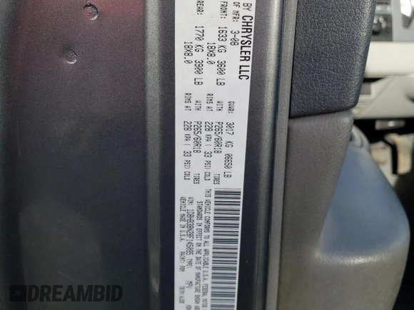2008 Dodge Durango z VIN 1D8HB38N28F145095, wystawiony jako Copart lot #76367914 z przebiegiem 172 895 mil mil oraz Szkoda całkowita • Salvage title. Historia ofert i sprzedaży dostępna na DreamBid. Obrazek 15.