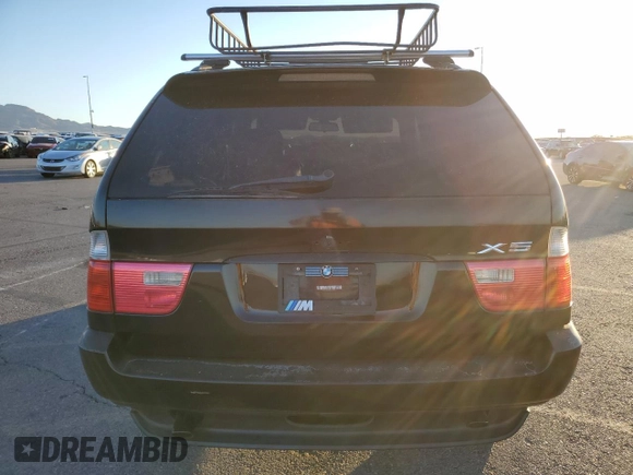 2004 BMW X5 3.0i with VIN 5UXFA13564LU34561, listed as a Copart auction lot 73634484 with 197,026 mi miles and Salvage Title. Bid and sale history available at carsss.com. Image 6.