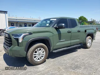 2022 Toyota Tundra SR5 with VIN 5TFLA5DA9NX016142, listed as a Copart auction lot 53345165 with 60,533 mi miles and Salvage title. Bid and sale history available at DreamBid. Image 1.