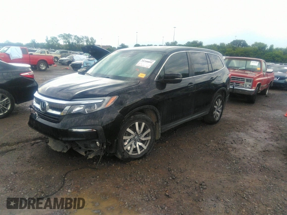 2021 Honda Pilot EX-L with VIN 5FNYF5H50MB011165, listed as a IAAI auction lot 39799892 with 95,040 mi miles and . Bid and sale history available at DreamBid. Image 18.