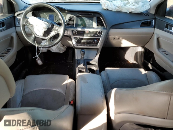 2017 Hyundai Sonata Sport with VIN 5NPE34AF6HH469065, listed as a Copart auction lot 41884845 with 119,447 mi miles and Salvage Title. Bid and sale history available at carsss.com. Image 8.