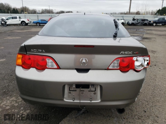 2004 Acura RSX Type S with VIN JH4DC53004S005595, listed as a Copart auction lot 45988575 with 114,142 mi miles and Salvage Title. Bid and sale history available at carsss.com. Image 6.