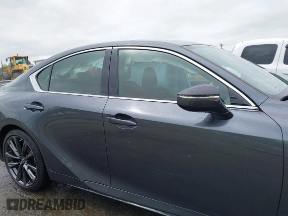 2021 Lexus IS 350 F Sport with VIN JTHGZ1E26M5022810, listed as a IAAI auction lot 41947681 with 22,707 mi miles and . Bid and sale history available at DreamBid. Image 13.