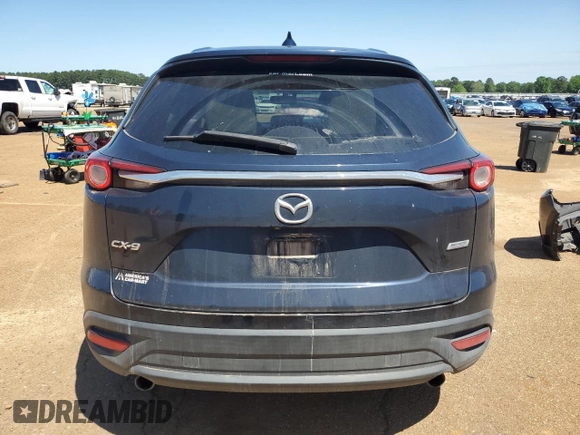 2016 Mazda CX-9 Touring with VIN JM3TCACY8G0126801, listed as a Copart auction lot 54090055 with 114,323 mi miles and Salvage title. Bid and sale history available at DreamBid. Image 6.
