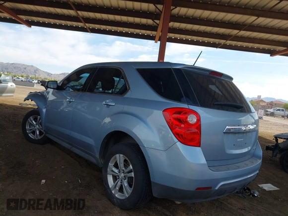 2015 Chevrolet Equinox LS with VIN 2GNALAEK8F6121846, listed as a IAAI auction lot 41896597 with 109,237 mi miles. Bid and sale history available at carsss.com. Image 3.