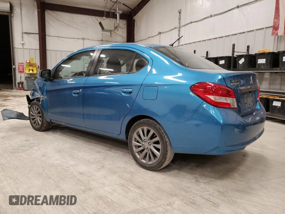 2018 Mitsubishi Mirage G4 ES with VIN ML32F3FJ5JHF10572, listed as a Copart auction lot 47369465 with 56,900 mi miles and Salvage Title. Bid and sale history available at carsss.com. Image 2.