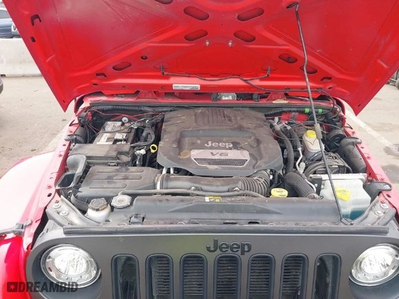 2018 Jeep Wrangler JK Unlimited Sport S with VIN 1C4BJWDG5JL862050, listed as a IAAI auction lot 41905075 with NaN miles. Bid and sale history available at carsss.com. Image 10.