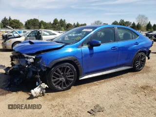 2022 Subaru WRX Limited with VIN JF1VBAL66N9024219, listed as a Copart auction lot 54409095 with 26,515 mi miles and Salvage title. Bid and sale history available at DreamBid. Image 1.