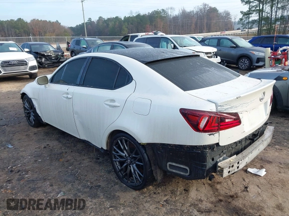 2011 Lexus IS F with VIN JTHBP5C29B5009279, listed as a IAAI auction lot 41106847 with 149,104 mi miles. Bid and sale history available at carsss.com. Image 3.