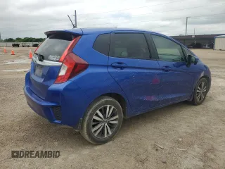 2017 Honda Fit EX-L with VIN 3HGGK5H81HM707327, listed as a Copart auction lot 55898805 with 53,579 mi miles and Clean title. Bid and sale history available at DreamBid. Image 3.