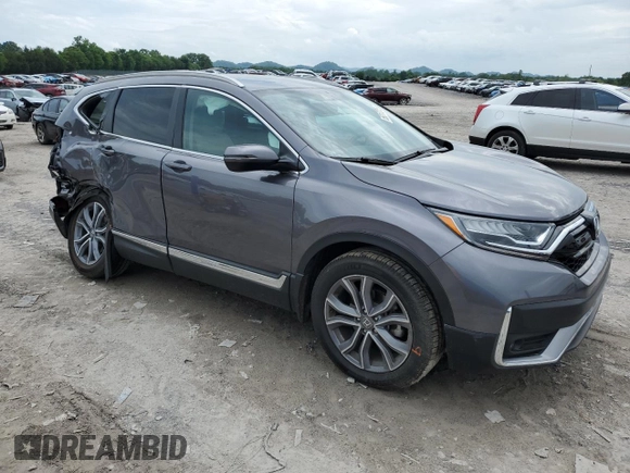 2020 Honda CR-V Touring z VIN 7FARW1H97LE009965, wystawiony jako Copart lot #55317275 z przebiegiem 47 369 mil mil oraz Szkoda całkowita • Salvage title. Historia ofert i sprzedaży dostępna na DreamBid. Obrazek 4.