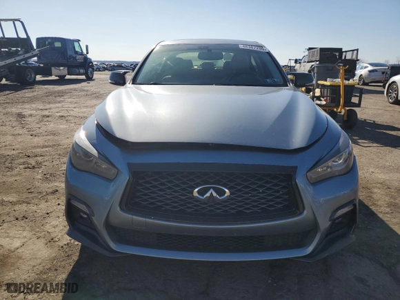 2018 Infiniti Q50 3.0t LUXE with VIN JN1EV7AR5JM610731, listed as a Copart auction lot 48387205 with 112,801 mi miles and Clean Title. Bid and sale history available at carsss.com. Image 5.
