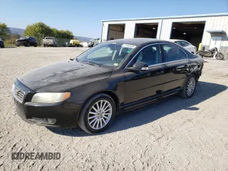 2007 Volvo S80 I6 with VIN YV1AS982871027227, listed as a Copart auction lot 77363434 with 119,253 mi miles and Salvage Title. Bid and sale history available at carsss.com. Image 1.