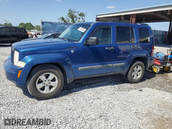 2010 Jeep Liberty Sport with VIN 1J4PN2GK3AW167822, listed as a Copart auction lot 55205355 with 175,510 mi miles and Salvage Title. Bid and sale history available at DreamBid. Image 1.