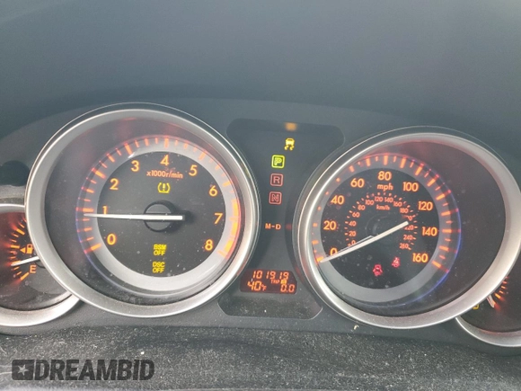 2010 Mazda 6 S Grand Touring with VIN 1YVHZ8CB0A5M38410, listed as a Copart auction lot 85482414 with 101,919 mi miles and Salvage Title. Bid and sale history available at DreamBid. Image 9.