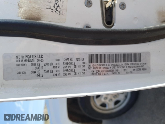 2016 Jeep Patriot Sport with VIN 1C4NJRBB1GD608599, listed as a Copart auction lot 52243035 with 120,733 mi miles and Salvage Title. Bid and sale history available at carsss.com. Image 14.