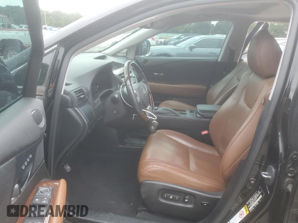 2013 Lexus RX 350 with VIN 2T2ZK1BA0DC097138, listed as a Copart auction lot 58583605 with 98,302 mi miles and Salvage title. Bid and sale history available at DreamBid. Image 7.