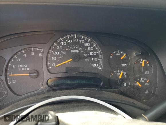 2005 Chevrolet Silverado 1500 Z71 z VIN 1GCEK19B75E233927, wystawiony jako Copart lot #55417145 z przebiegiem 247 547 mil mil oraz Czysty tytuł • Clean title. Historia ofert i sprzedaży dostępna na DreamBid. Obrazek 9.