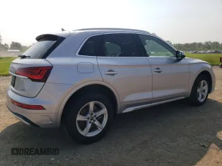 2022 Audi Q5 Premium with VIN WA1ABAFY4N2086369, listed as a Copart auction lot 58120795 with 37,756 mi miles and Salvage title. Bid and sale history available at DreamBid. Image 3.