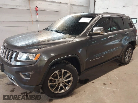 2016 Jeep Grand Cherokee Limited with VIN 1C4RJFBG6GC327593, listed as a IAAI auction lot 42097841 with 141,189 mi miles and . Bid and sale history available at DreamBid. Image 2.