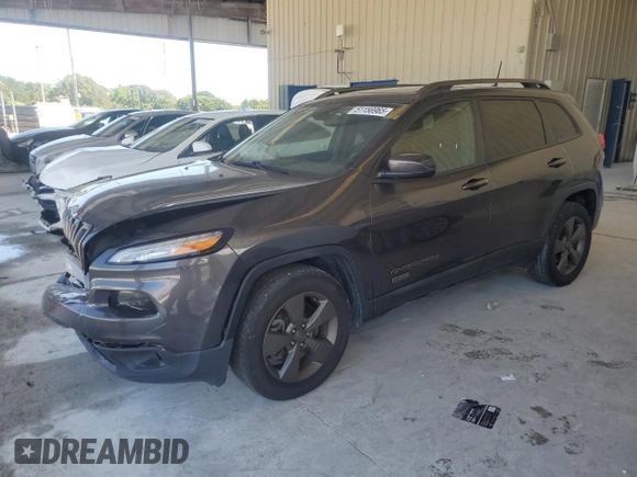 2017 Jeep Cherokee Latitude with VIN 1C4PJMCS5HW545748, listed as a Copart auction lot 51156965 with 106,857 mi miles and Salvage Title. Bid and sale history available at carsss.com. Image 1.