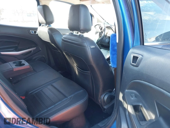 2019 Ford EcoSport Titanium with VIN MAJ3S2KE8KC253571, listed as a IAAI auction lot 41423542 with 123,392 mi miles and . Bid and sale history available at DreamBid. Image 8.