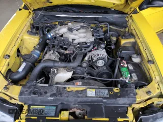 2004 Ford Mustang Deluxe with VIN 1FAFP444X4F116776, listed as a Copart auction lot 46214525 with 227,041 mi miles and Salvage Title. Bid and sale history available at carsss.com. Image 11.