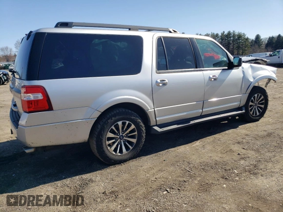 2015 Ford Expedition EL XLT with VIN 1FMJK1JT4FEF00294, listed as a Copart auction lot 46690405 with 138,145 mi miles and Salvage Title. Bid and sale history available at carsss.com. Image 3.