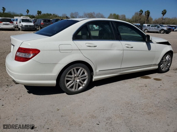 2009 Mercedes-Benz C-Class 3.0L Sport with VIN WDDGF54X29R041598, listed as a Copart auction lot 46735295 with 88,838 mi miles and Salvage Title. Bid and sale history available at carsss.com. Image 3.