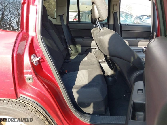 2012 Jeep Compass Latitude with VIN 1C4NJDEBXCD697985, listed as a IAAI auction lot 41653985 with 151,492 mi miles. Bid and sale history available at carsss.com. Image 8.