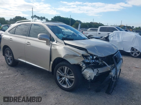 2015 Lexus RX 350 with VIN 2T2ZK1BA0FC154358, listed as a IAAI auction lot 42031264 with 86,040 mi miles and . Bid and sale history available at carsss.com. Image 1.