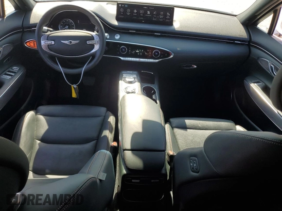 2022 Genesis GV70 2.5T with VIN KMUMADTB0NU051417, listed as a Copart auction lot 54915295 with 36,530 mi miles and Salvage Title. Bid and sale history available at DreamBid. Image 8.