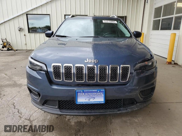 2020 Jeep Cherokee Latitude with VIN 1C4PJMCX4LD548236, listed as a Copart auction lot 51215994 with 65,381 mi miles and Salvage Title. Bid and sale history available at carsss.com. Image 5.