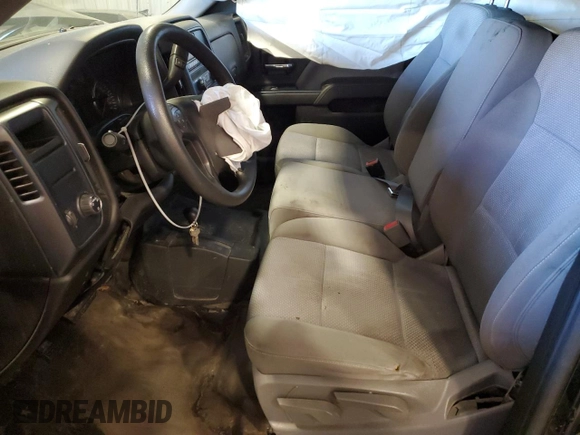 2014 Chevrolet Silverado 1500 Work Truck with VIN 1GCVKPEC5EZ263471, listed as a Copart auction lot 44038475 with Not Provided miles and Salvage Title. Bid and sale history available at DreamBid. Image 7.