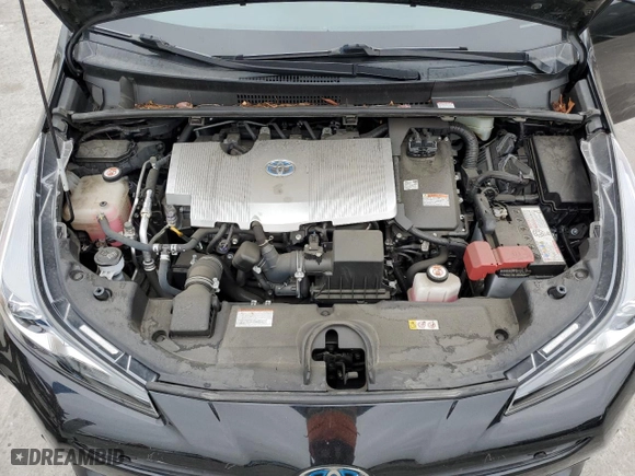 2020 Toyota Prius L Eco with VIN JTDKARFU5L3117306, listed as a Copart auction lot 52818595 with 33,426 mi miles and Salvage Title. Bid and sale history available at carsss.com. Image 11.