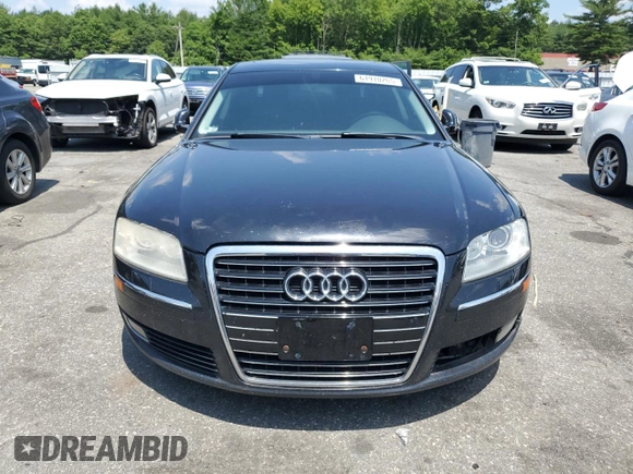 2010 Audi A8 with VIN WAURVAFA2AN007502, listed as a Copart auction lot 61910265 with Not provided miles and Clean title. Bid and sale history available at DreamBid. Image 5.
