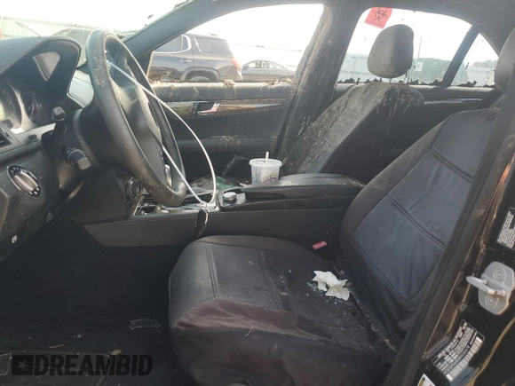 2008 Mercedes-Benz C 350 Sport with VIN WDDGF56X98R030478, listed as a Copart auction lot 48744965 with 181,423 mi miles and Salvage Title. Bid and sale history available at DreamBid. Image 7.