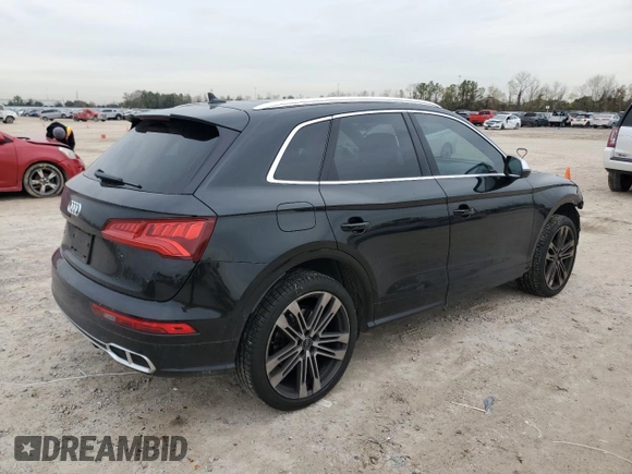 2019 Audi SQ5 Premium Plus z VIN WA1B4AFY7K2087073, wystawiony jako Copart lot #88256655 z przebiegiem 46 389 mil mil oraz Szkoda całkowita • Salvage title. Historia ofert i sprzedaży dostępna na DreamBid. Obrazek 3.