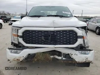 2021 Ford F-150 XL with VIN 1FTEW1C53MKD96985, listed as a Copart auction lot 46231075 with 0 mi miles and Salvage Title. Bid and sale history available at carsss.com. Image 5.