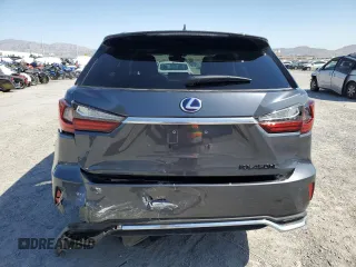2022 Lexus RX with VIN JTJHGKFAXN2022736, listed as a Copart auction lot 53705284 with 24,642 mi miles and Salvage Title. Bid and sale history available at carsss.com. Image 6.