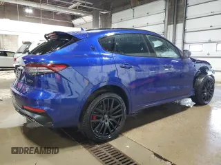 2024 Maserati Levante with VIN ZN661YUM4RX450899, listed as a Copart auction lot 57894355 with 8,952 mi miles and Salvage title. Bid and sale history available at DreamBid. Image 3.