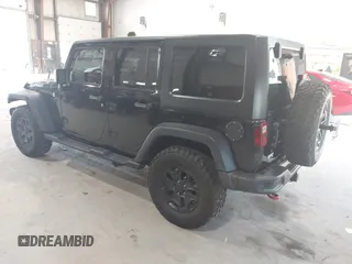 2017 Jeep Wrangler Unlimited Sport with VIN 1C4HJWDG2HL557576, listed as a IAAI auction lot 42712859 with 86,280 mi miles and . Bid and sale history available at DreamBid. Image 3.