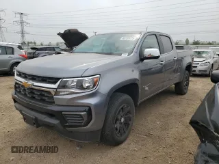 2022 Chevrolet Colorado 2WD LT with VIN 1GCGSCEN6N1136777, listed as a Copart auction lot 60295075 with Not provided miles and Salvage title. Bid and sale history available at DreamBid. Image 1.