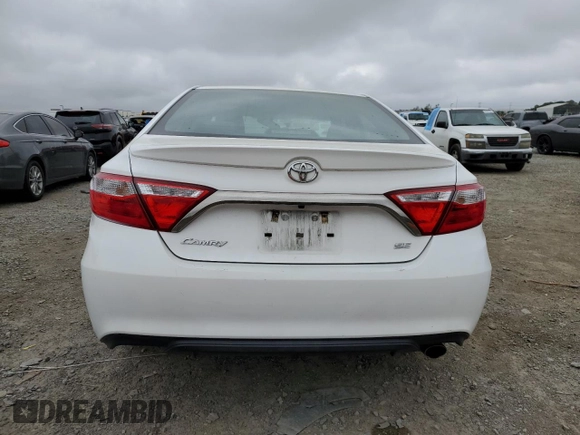 2017 Toyota Camry XLE with VIN 4T1BF1FK7HU758777, listed as a Copart auction lot 50048835 with 105,249 mi miles and Salvage Title. Bid and sale history available at carsss.com. Image 6.