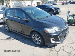 2017 Chevrolet Sonic LT with VIN 1G1JD6SBXH4164363, listed as a IAAI auction lot 42723660 with 77,006 mi miles and . Bid and sale history available at DreamBid. Image 1.