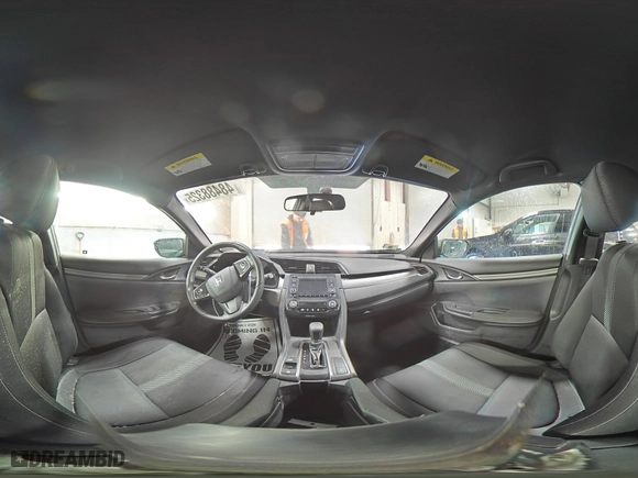 2018 Honda Civic Hatchback LX with VIN SHHFK7H21JU201345, listed as a Copart auction lot 48488325 with 59,384 mi miles and Salvage Title. Bid and sale history available at carsss.com. Image 15.