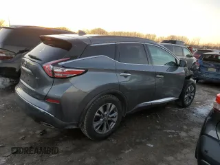 2018 Nissan Murano S with VIN 5N1AZ2MGXJN104265, listed as a Copart auction lot 87936365 with 100,379 mi miles and Salvage Title. Bid and sale history available at DreamBid. Image 3.