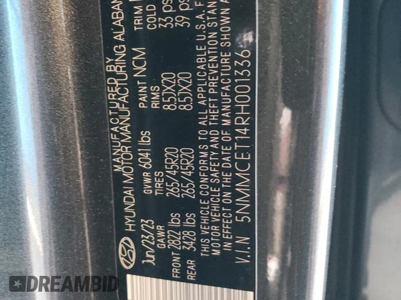 2024 Genesis GV70 Advanced z VIN 5NMMCET14RH001336, wystawiony jako Copart lot #74972834 z przebiegiem Nie podano mil oraz Szkoda całkowita • Salvage title. Historia ofert i sprzedaży dostępna na DreamBid. Obrazek 14.