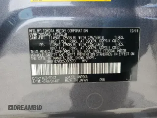 2012 Toyota RAV4 Sport with VIN JTMRF4DV0C5050570, listed as a Copart auction lot 52787485 with 82,553 mi miles and Salvage Title. Bid and sale history available at carsss.com. Image 13.