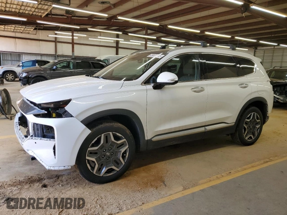 2022 Hyundai Santa Fe Hybrid Limited with VIN KM8S5DA1XNU054524, listed as a Copart auction lot 49461015 with 27,809 mi miles and Salvage Title. Bid and sale history available at carsss.com. Image 1.